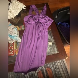 B Darlin Purple Dress